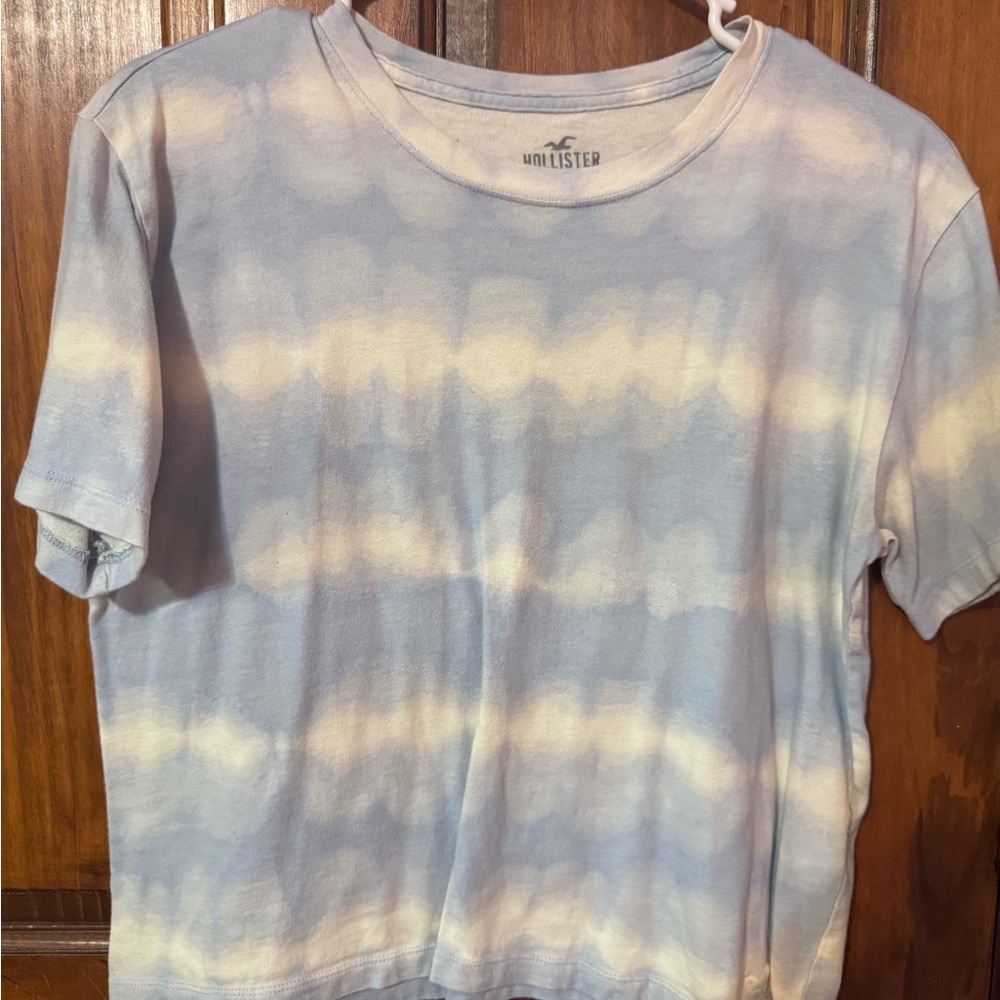 Hollister Gray Cotton Tee